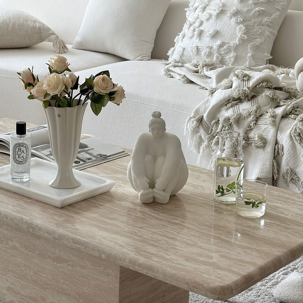 瑞典代购 Lene Bjerre北欧艺术女性人体雕塑家居客厅装饰树脂摆件