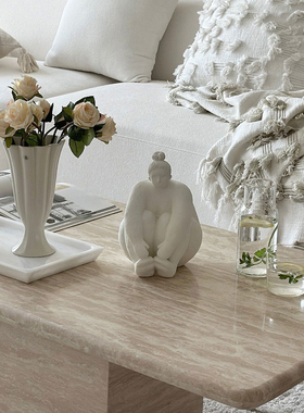 瑞典代购 Lene Bjerre北欧艺术女性人体雕塑家居客厅装饰树脂摆件