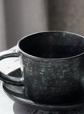 瑞典代购 House Doctor 北欧复古Pion陶器咖啡杯碟套装下午茶茶杯