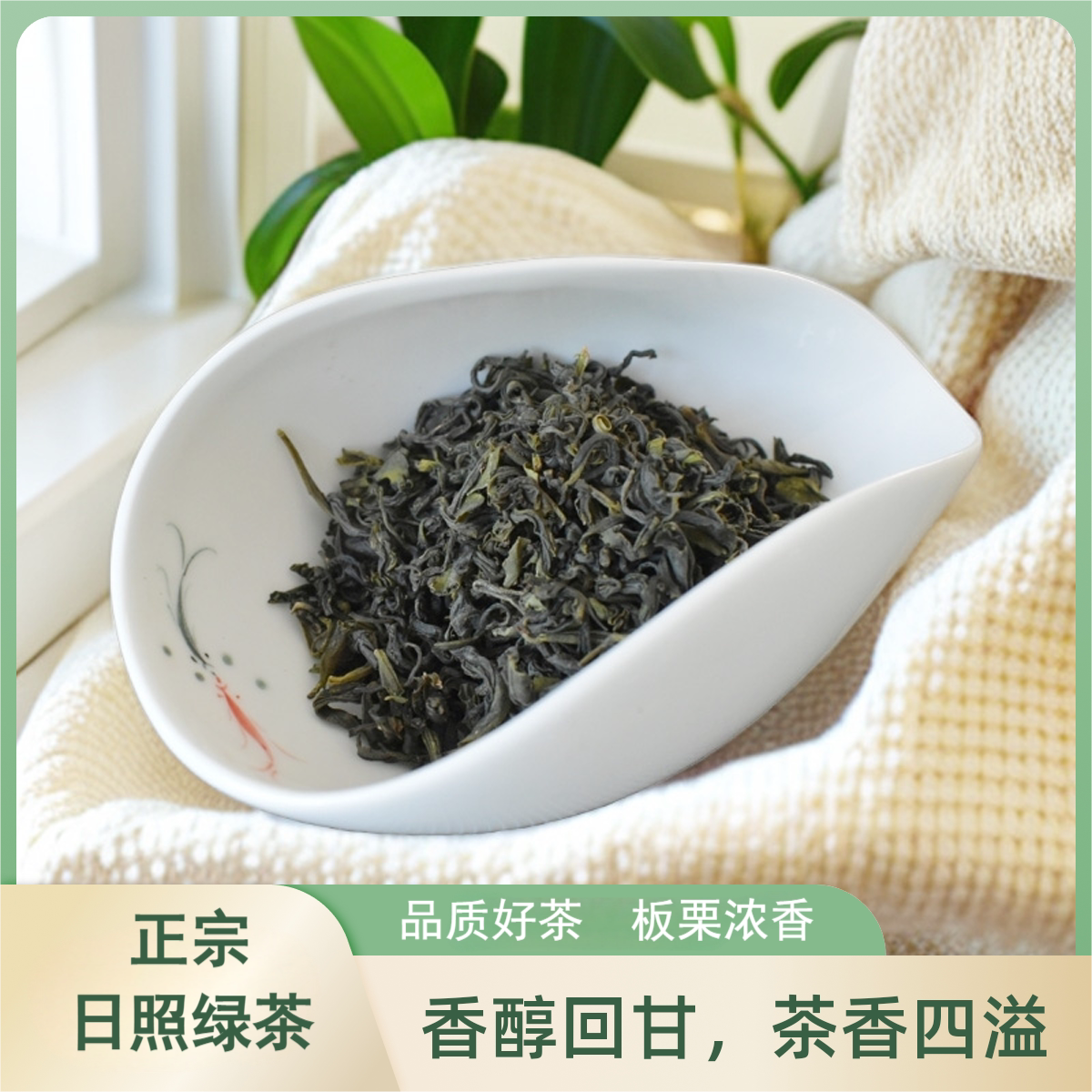 浓香日照绿茶小包装新鲜高端厂家图片