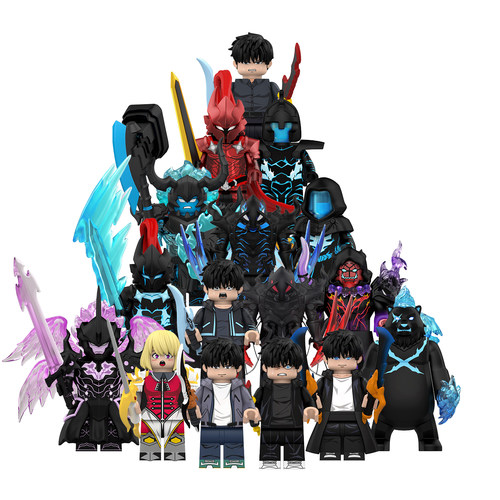 动漫系列中国积木拼插玩具