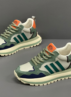 欧货阿甘鞋男2025新款秋季透气运动休闲鞋增高男鞋欧洲站网红潮鞋