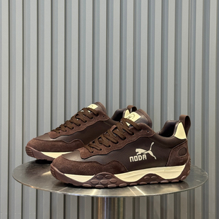 男鞋2025新款冬季加绒保暖潮鞋轻便软底运动休闲鞋复古男式阿甘鞋