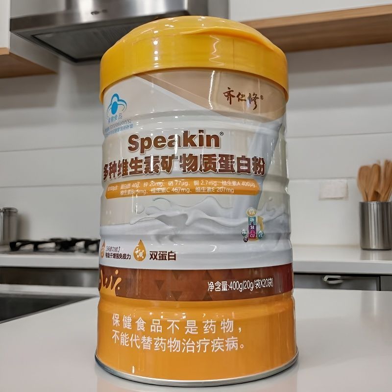 齐仁修 多种维生素矿物质蛋白粉400g/罐