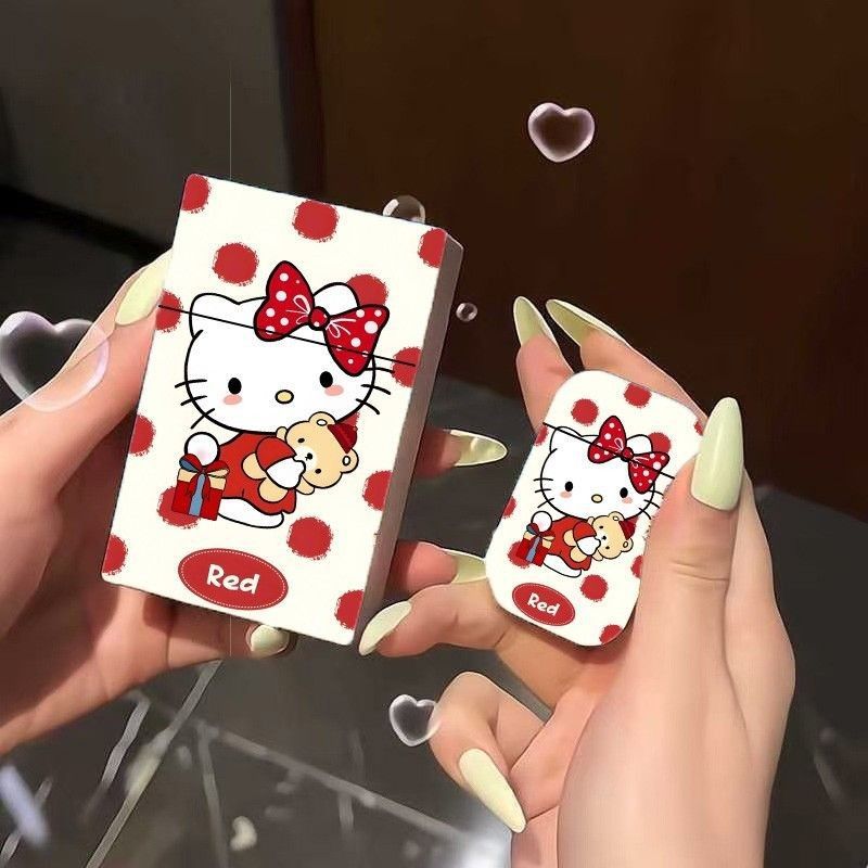 【多平台】点烟器礼物可爱萌系防风粉焰烟盒一体卡通kt猫