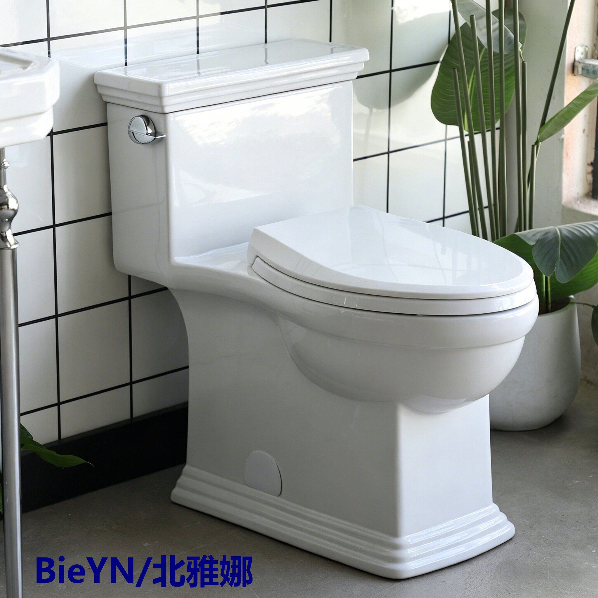 法式复古马桶豪华型家用美式卫生间抽水虹吸式个性古典坐便器