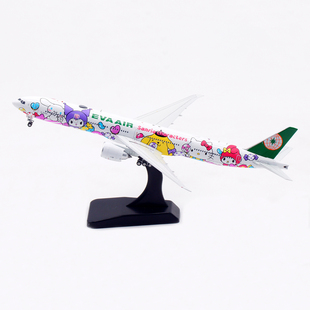 AV 1:400 长荣航空 B777-300ER B-16740 飞机模型 起落架可拆