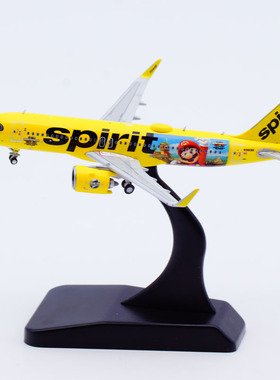 JC Wings 1:400 美国精神航空 空客A320neo N986NK 合金 飞机模型