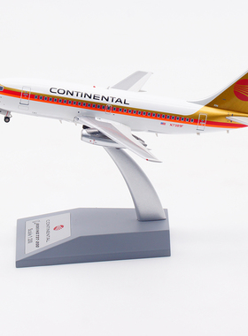 Inflight 1:200 美国大陆航空 波音737-200 N7389 合金 飞机模型