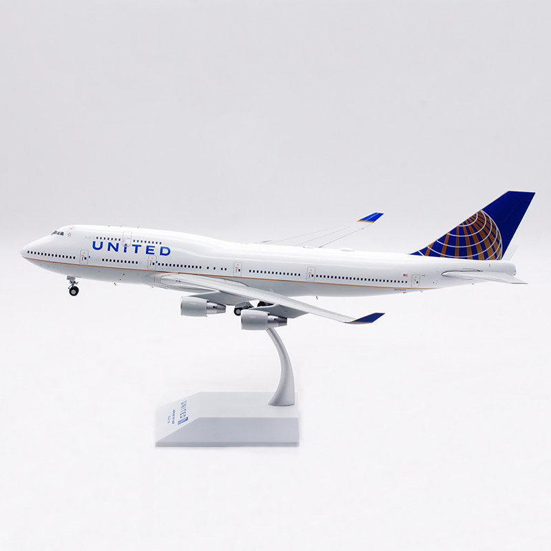 JCWings波音B747-400合金模型