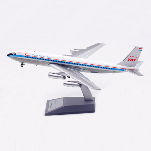 Inflight 1:200 波音原厂 B707-100 N708PA 抛光 合金飞机模型