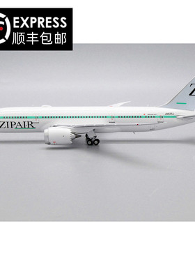 JC Wings 1:400 日本Zip Air 波音B787-8 JA825J 合金 飞机模型