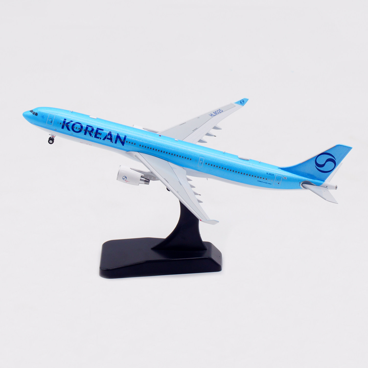 Aviation 1:400大韩航空 空客A330-300 HL8025 合金材质 飞机模型,模玩/动漫/周边/娃圈三坑/桌游,航模/直升机/飞机模型,淘宝优惠券,粉丝福利购,淘宝优惠卷