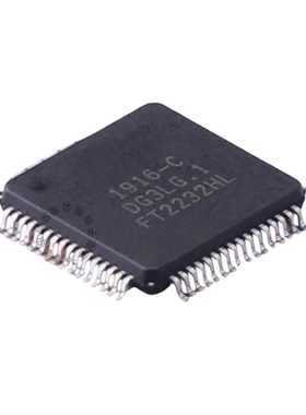 FT2232HL-REEL封装LQFP-64(10x10)转换芯片USB拍一件5个