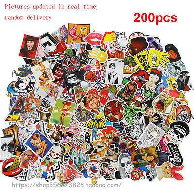 200PcsStickerabodGLap