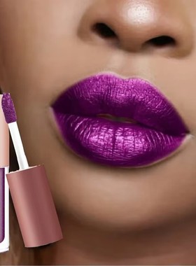 Diamond Glitter Lip Gloss Matte Lipsticks Makeup 4 Parts/Set