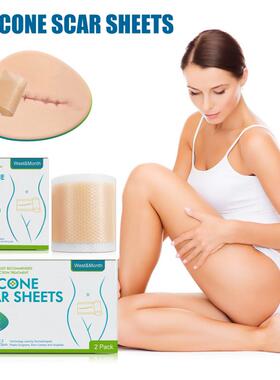 Self-Adhesive Scar Removal Silicone Gel Tape Sticker Sheet