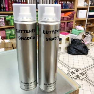 银瓶定型干胶喷雾男女造型发胶600ml干胶蝶影头发造型美发硬发胶