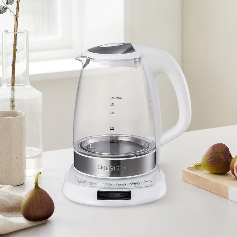 QUEENSENSE帝圣斯电热水壶烧水壶恒温水壶智能除氯电水壶