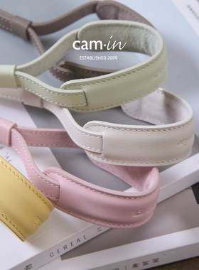 cam-in意大利真皮牛皮相机手腕带适用富士x100vi徕卡相机腕带挂绳