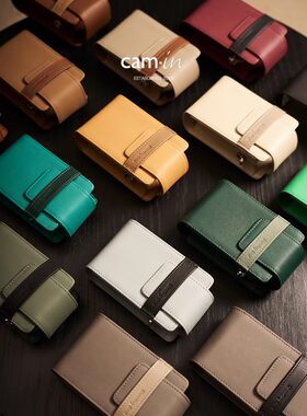 cam-in相机手拿收纳包swift牛皮