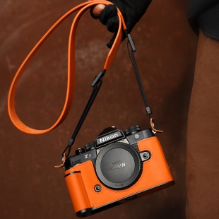 camin swift牛皮尼康ZF手柄相机皮套Nikon手柄zf底座相机保护套壳