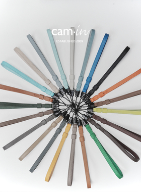 cam-in意大利真皮掌纹牛皮相机手腕带适用富士x100vi理光GR4挂绳