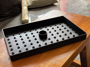 老灯泡工作室鱼缸小号周转箱过滤导流板 鱼缸过滤配件