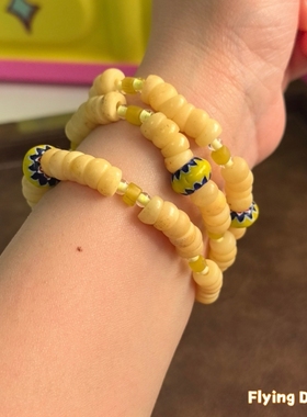 转转肠 手链 珠子手环 设计风 可定制 flying design