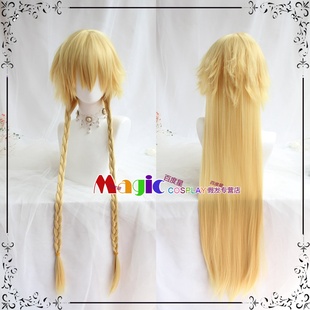 Fate/Apocrypha FGO Ruler 贞德 白贞 cosplay假发 虚数海战 假毛