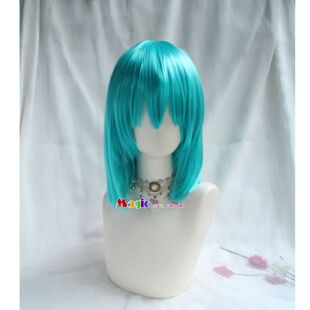 弗兰 家庭教师HITMAN REBORN! 草绿色短发 青蛙 cos 假发