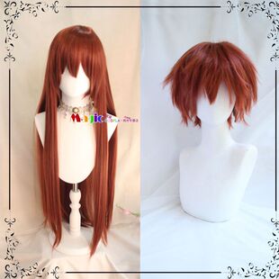 回复术士的重启人生 凯亚尔葛COS假发 女装 桔棕色长直发短发假毛