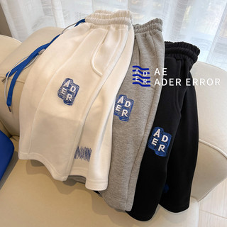 ader error small短裤夏季字母刺绣宽松男女运动情侣五分裤休闲潮