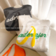 ader error small加绒卫衣女秋冬宽松套头圆领加厚毛巾字母上衣潮