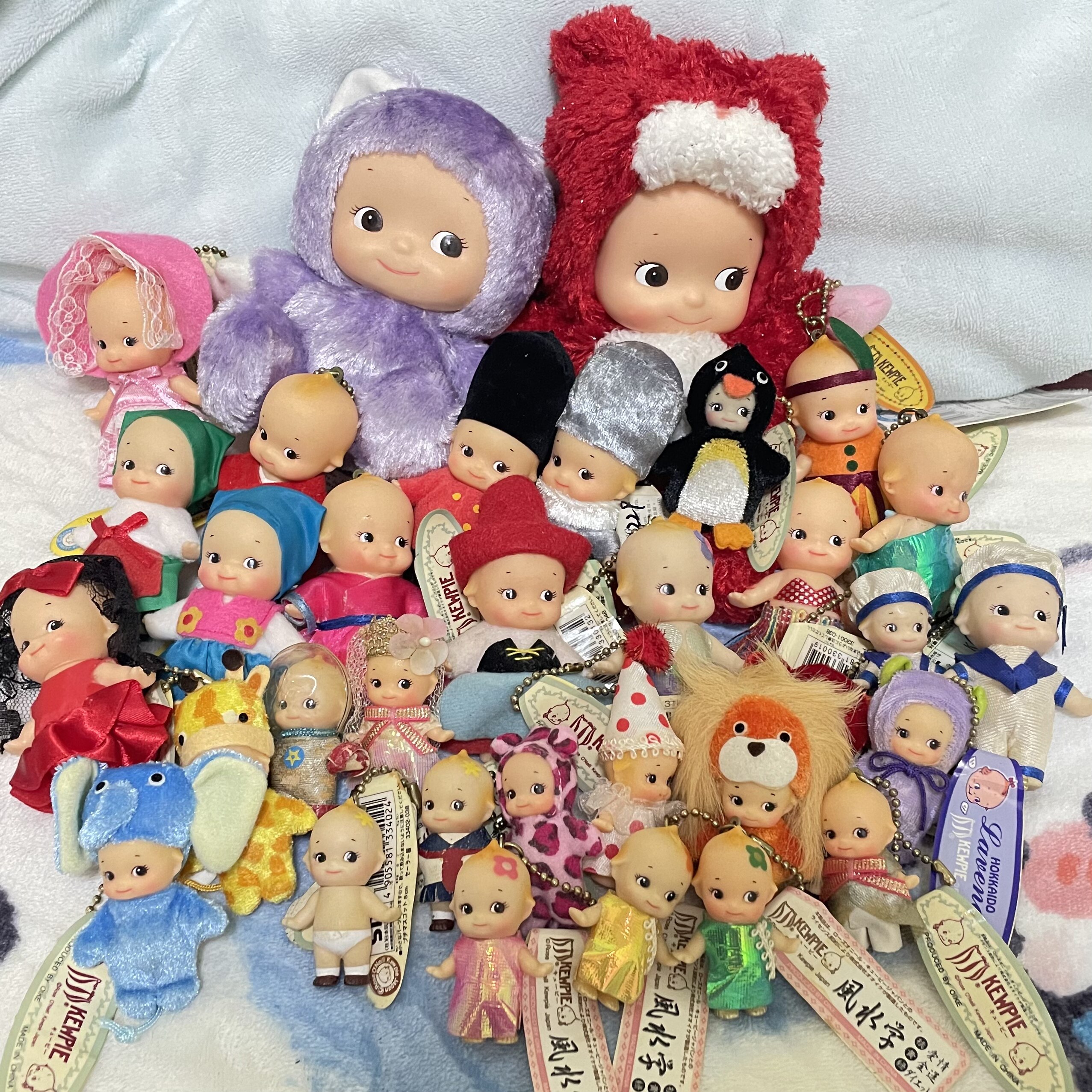 正版KEWPIE 丘比娃娃  全新 手办 人偶 挂件 吊饰 锁匙扣