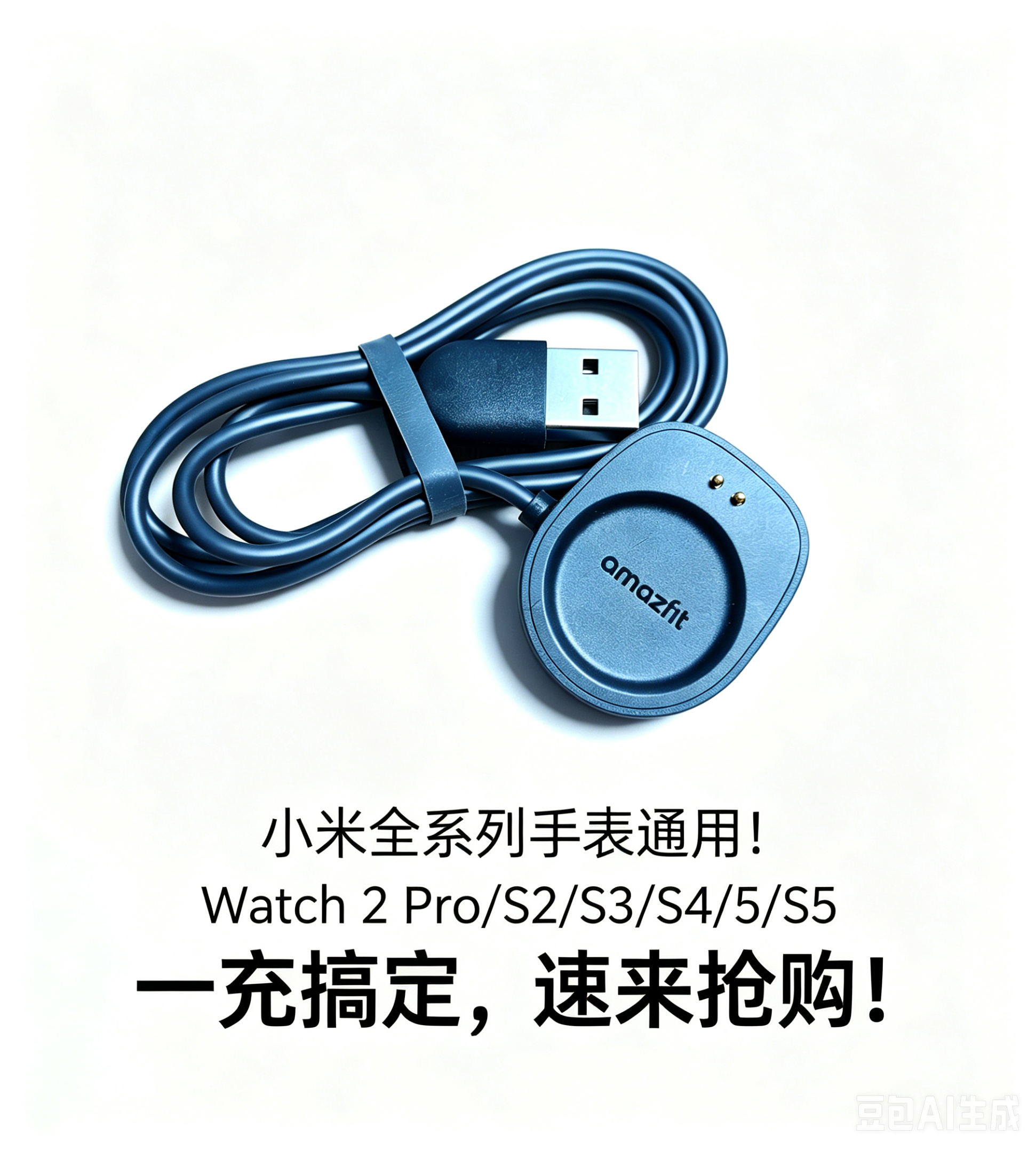 小米华米手表磁吸充电底座通用款