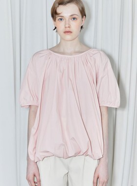 So Cially | SINOON 24春韩国设计师品牌衬衫短袖套头蝴蝶结