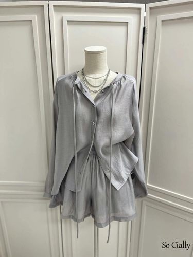 GOLDY其他23夏自然腰短裤