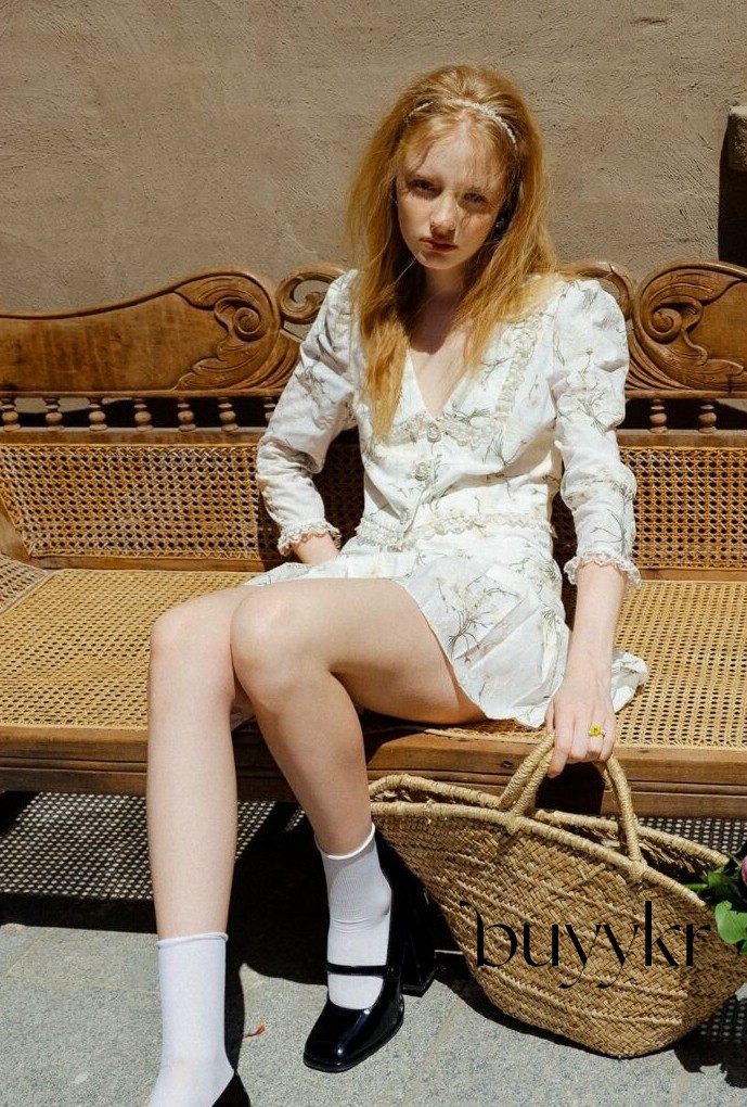 通勤A字裙其他V领低胸