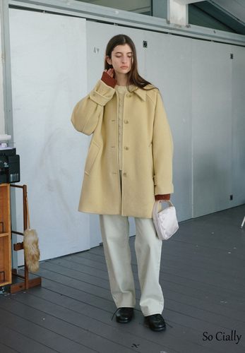 So Cially | POSZER 23冬韩国设计师品牌毛呢外套中长款