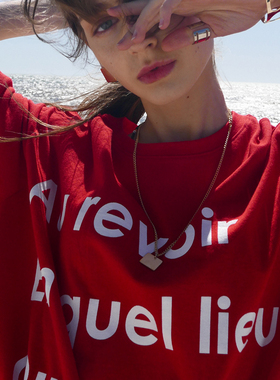 LARTIGENT 25SS新品印花短袖T恤