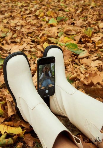 ATT通勤时装靴平底百搭