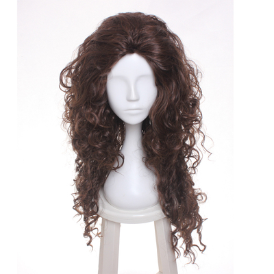 哈利波特 贝拉特里克斯·莱斯特兰奇 Bellatrix cos假发手工卷
