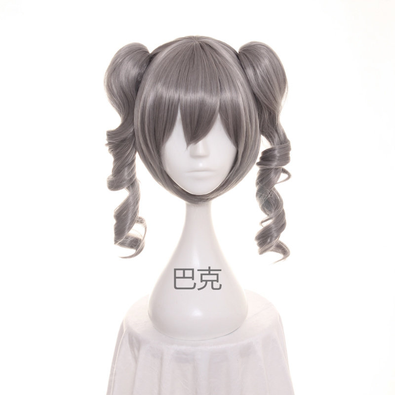 偶像大师 灰姑娘女孩 神崎兰子 cosplay假发假毛高温丝双虎卡