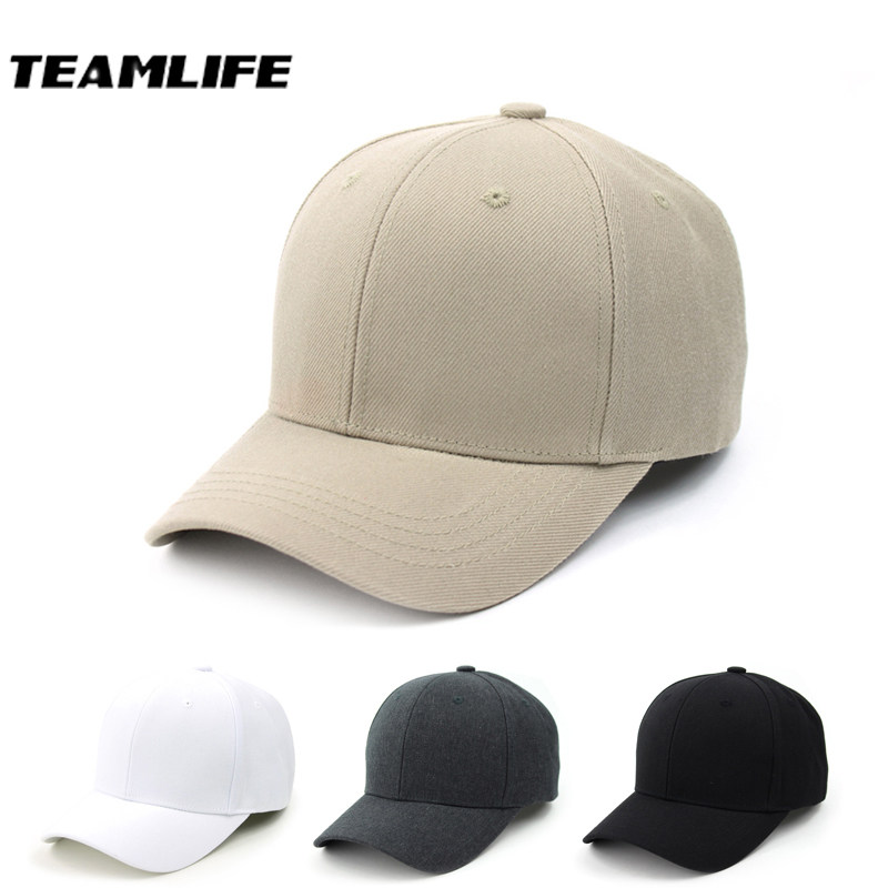 韩国纯色高顶棒球帽