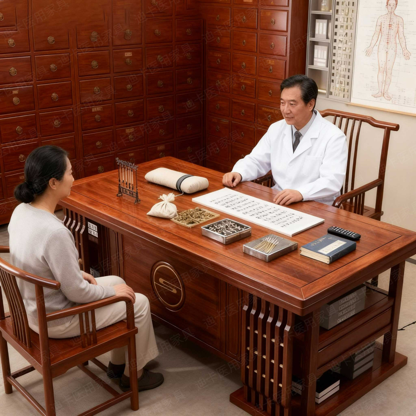 实木中医诊室桌椅套装医生办公桌传统中式风格治疗桌,商业/办公家具,诊室桌椅,淘宝优惠券,粉丝福利购,淘宝优惠卷