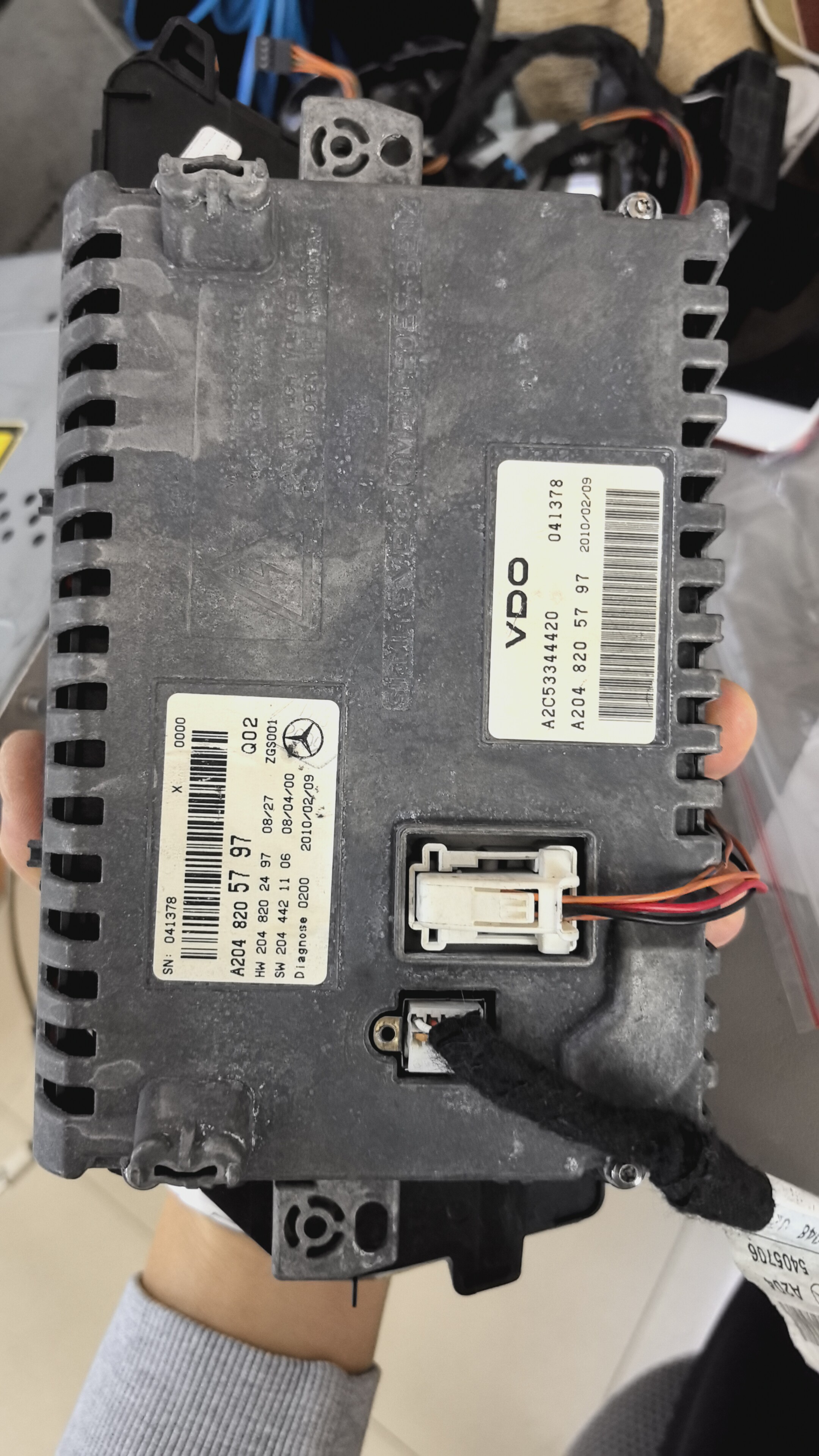 奔驰GLK屏幕导航显示器中控液晶屏A2048205797