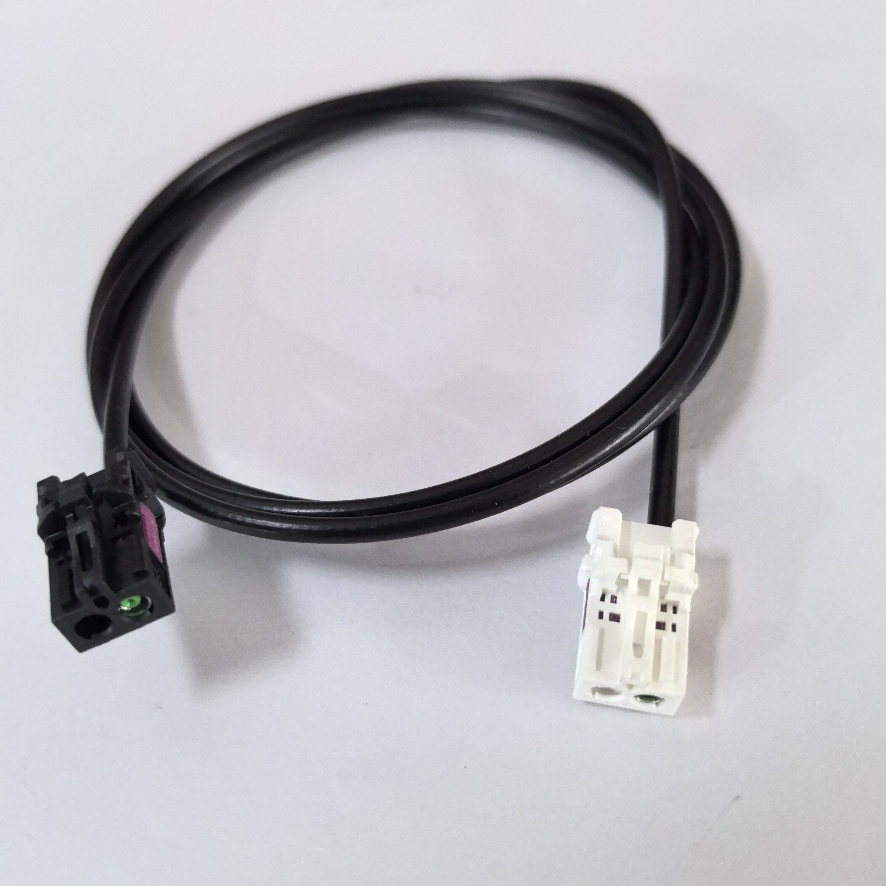 小鹏视频线mini fakra射频线原装1米2芯单股带套壳泰科包邮G6X9