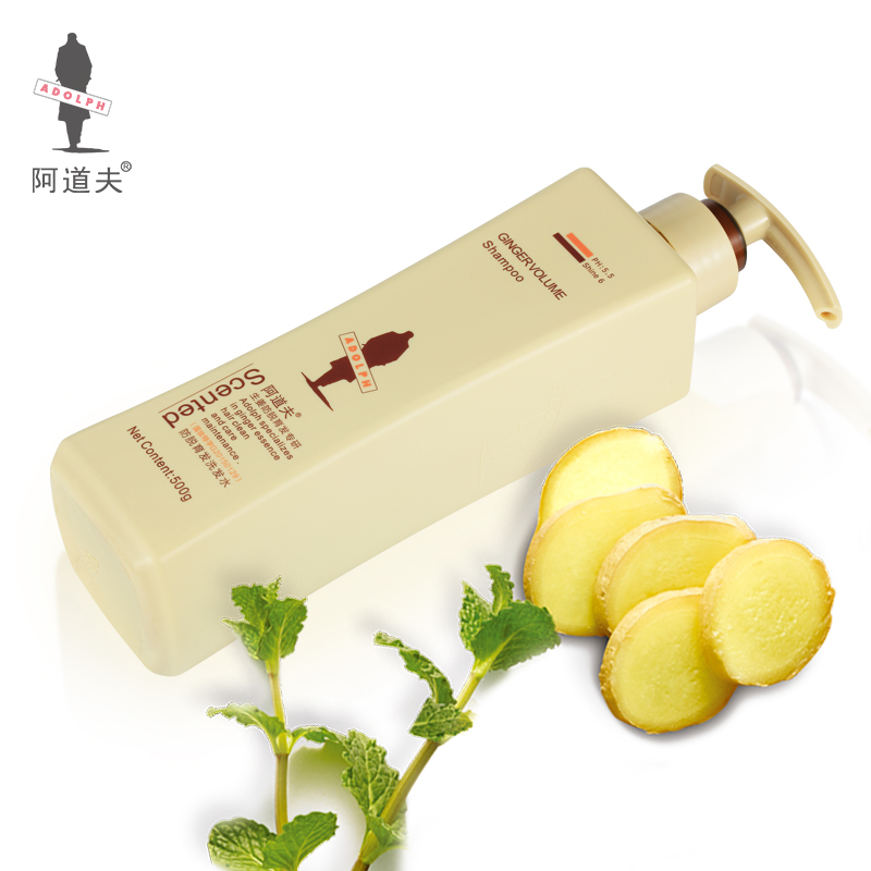阿道夫姜汁洗发水强健发根浓密修护(防脱育发)300g/500g/800g热销0件限时秒杀