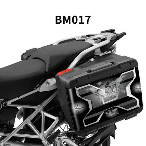 适用水鸟R1200GS R1250GS ADV 13-25边箱贴纸适合原厂伸缩胶箱